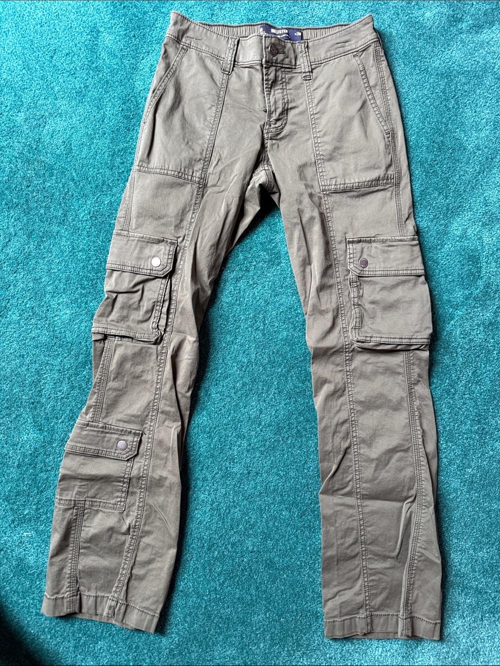 Hollister Olive Green Cargo Pants